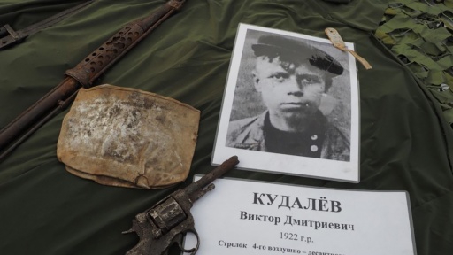 Герой-десантник, погибший под Калугой, перезахоронен на родине